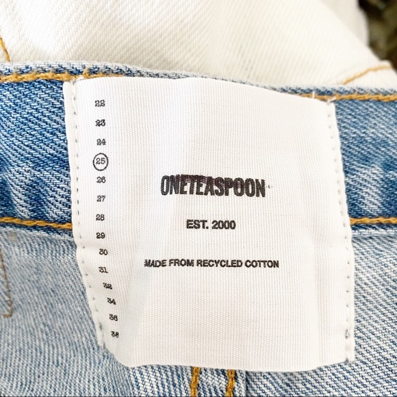 Free People OneTeaspoon Hollywood dip dye Frankies Cutoff Shorts - Picture 6 of 14